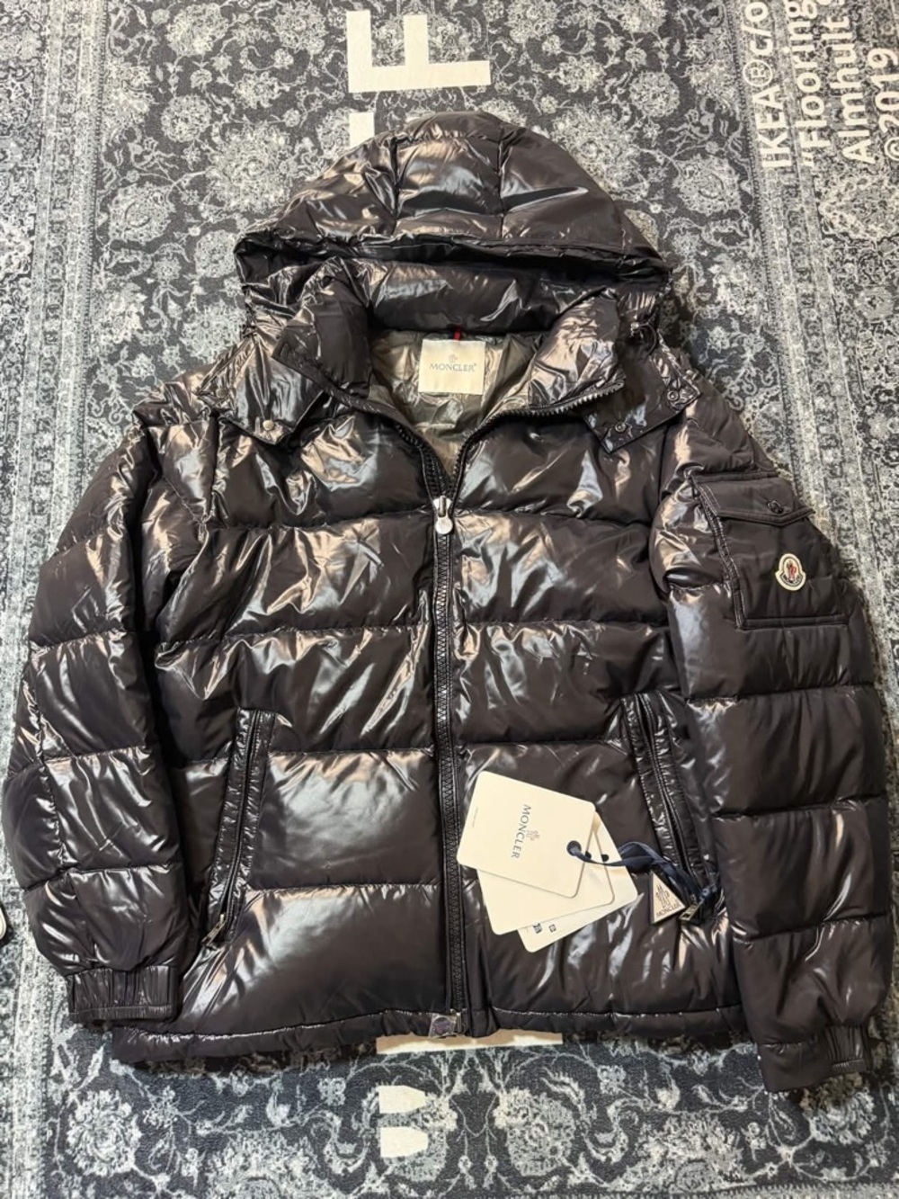 Moncler Maya Jacket with Detachable Hood